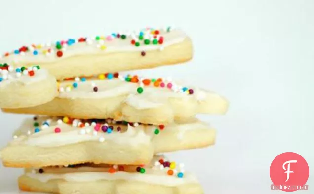 Biscoitos Com Creme De Leite Com Cobertura De Cream Cheese