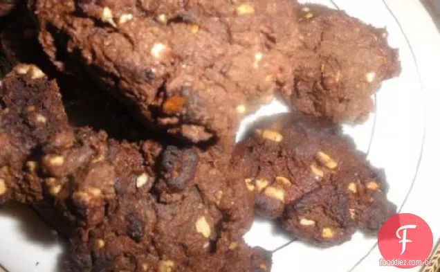 Biscoitos De Chocolate De Amêndoa