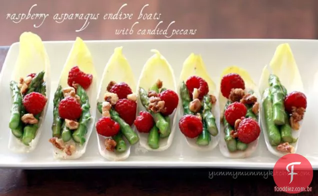 Framboesa Espargos Endive Barcos