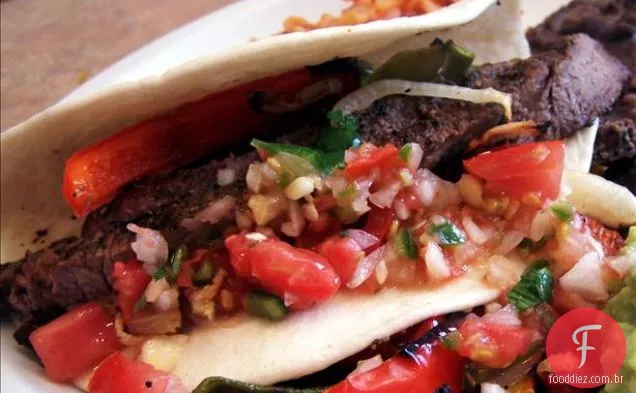 Saia Bife Fajitas