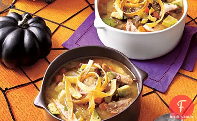 Sopa De Tortilha De Frango