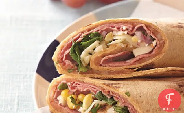 Southwestern Rosbife Wraps