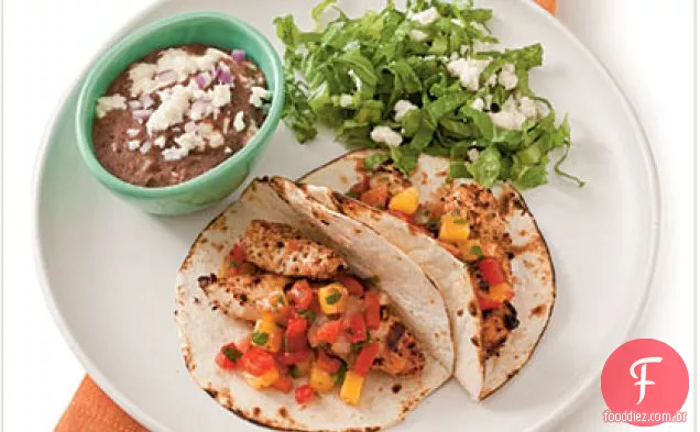 Tacos De Frango Grelhado
