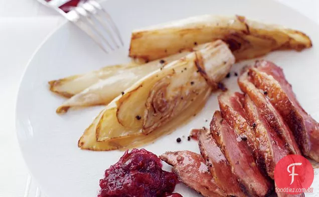 Pato com Cranberry Mostaza