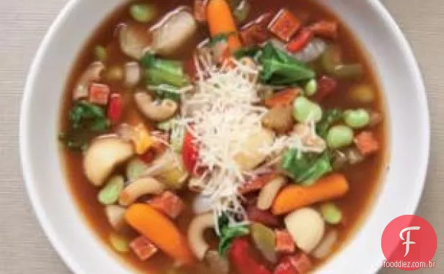 Minestrone Com Endive & Pepperoni