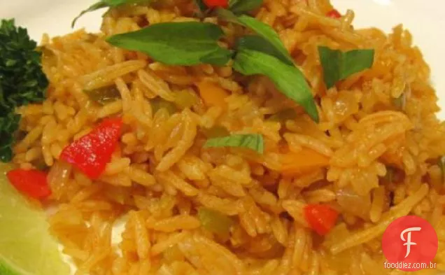 Arroz Amarelo-Arroz Amarillo Con Achiote