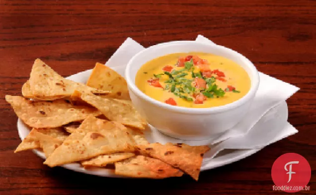 Texas Melhor Molho De Queijo (Chile Con Queso)