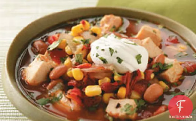 Sopa De Frango Chipotle Saudável
