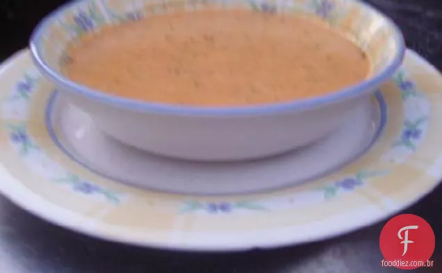 Receita De Sopa De Batata Com Pimenta Assada