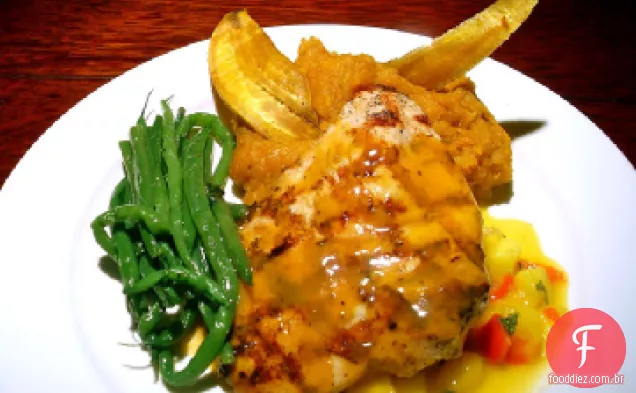 Frango Chileno Com Salsa De Abacaxi