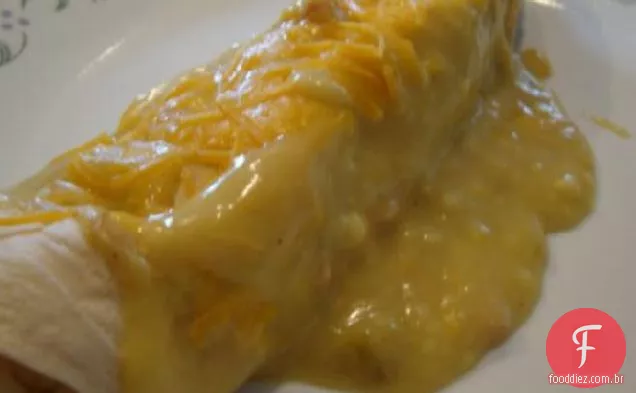 Enchiladas De Frango Cremoso