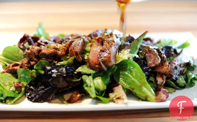 Salada De Bife De Gengibre