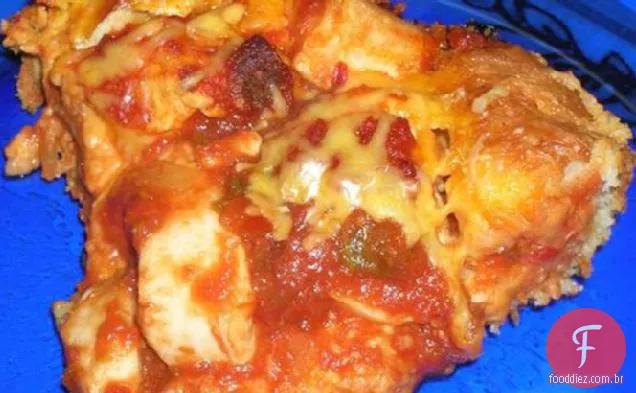 Fácil Bisquick Salsa Frango