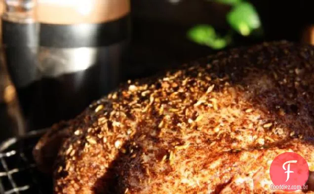 Frango Assado Com Especiarias Marroquinas