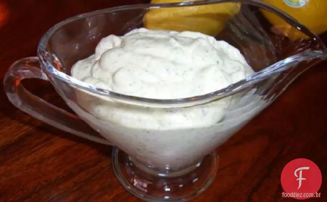 Creme De Coentro Para Tacos De Peixe