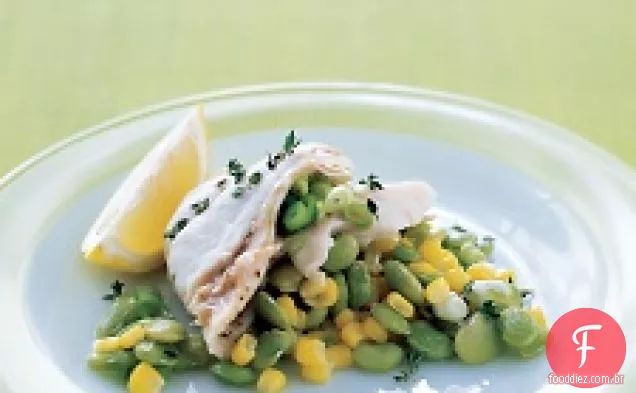 Snapper Com Succotash