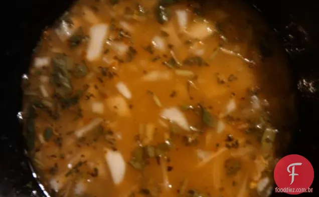 Ca Cozinha Sopa Tortilla Milho Branco