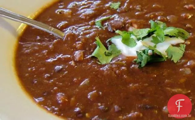 Sopa De Feijão Preto