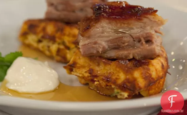 Cheddar-Waffles Chile