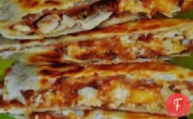 Carla's Bacon and Chicken Quesadillas