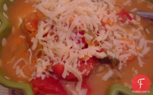 A famosa sopa de tortilla de Adam