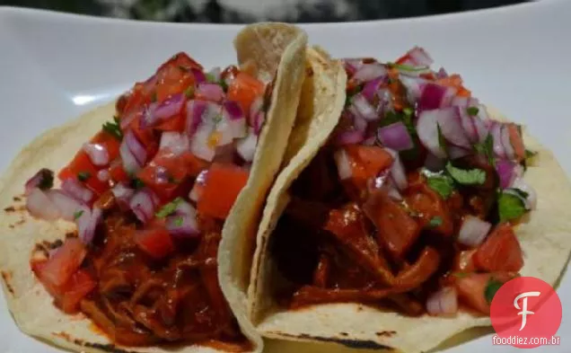 Churrasco porco Tacos