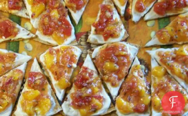 Aperitivos frutados e picantes