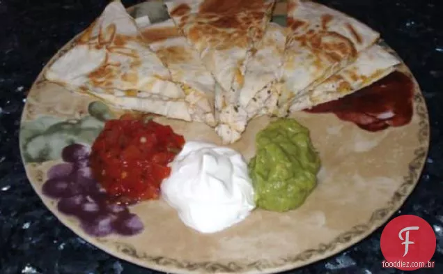Quesadillas De Frango Grelhado