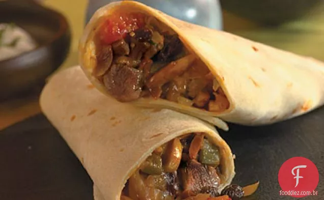 Picadillo Pork Burritos