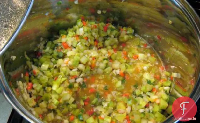 Salsa De Tomate Verde (não madura) para conservas
