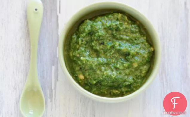Coentro Picante-Pesto De Amêndoa Marcona