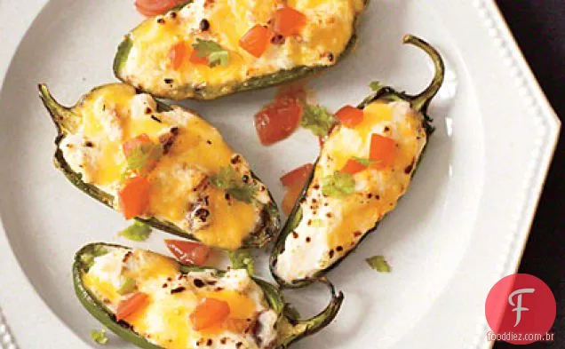 Jalapeños Recheados Grelhados