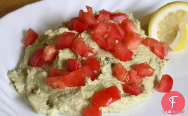 Salada de melancia e abacaxi