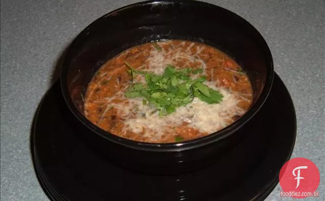 Tostito Scooper carne e queijo prato quente