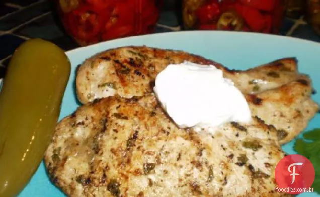 Peito De Frango Mexicano Grelhado