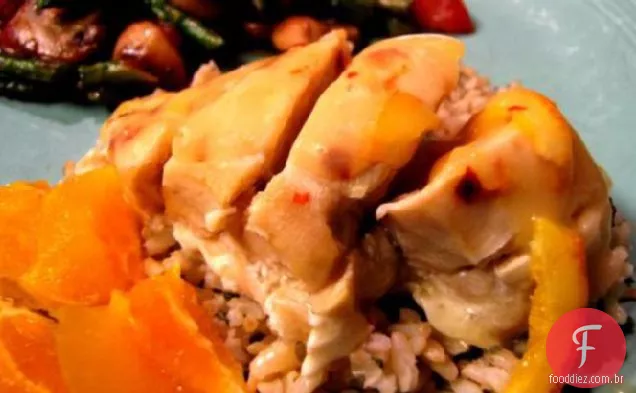 Peitos De Frango Com Molho Laranja