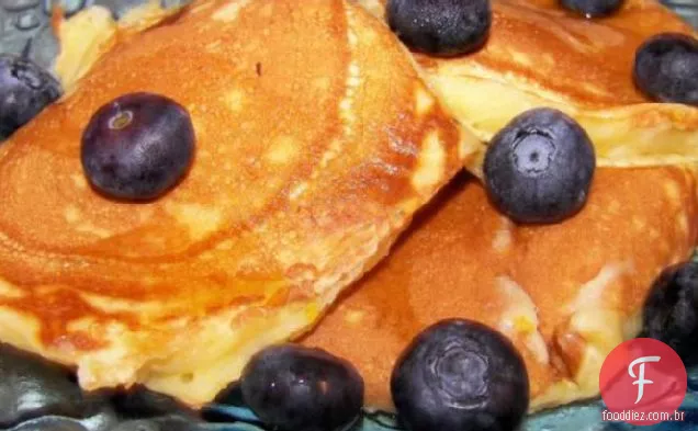 Panquecas De Leitelho Laranja