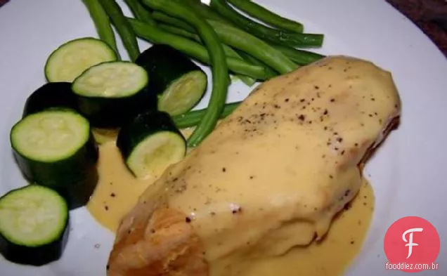 Fogão Lento Laranja Peitos De Frango