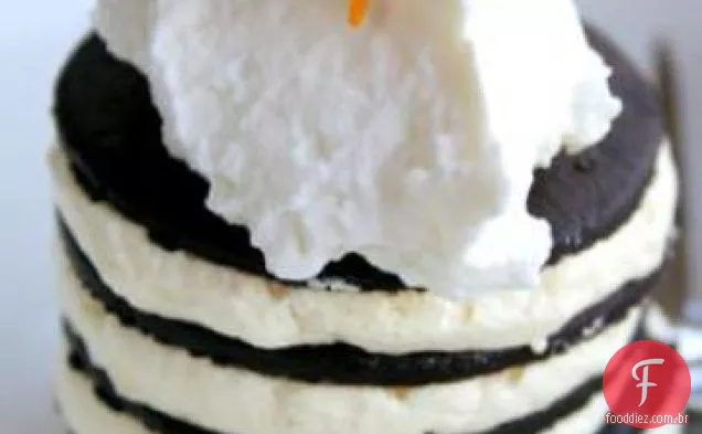 Chocolate-Laranja Cookie Stacks
