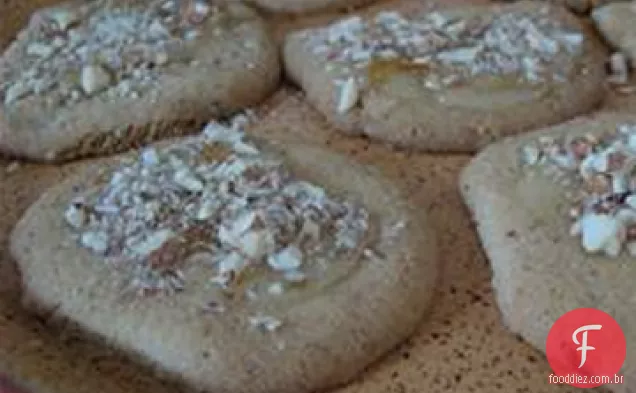 Biscoitos De Especiarias Laranja Envidraçados