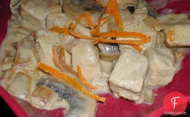 Stroganoff De Porco Laranja