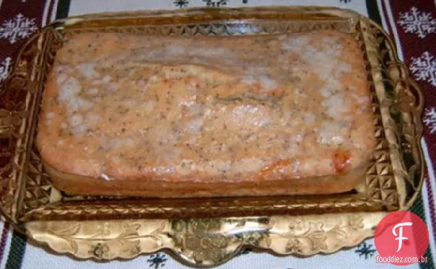 Pão De Semente De Papoula Laranja