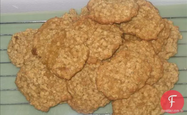Biscoitos De Aveia Laranja