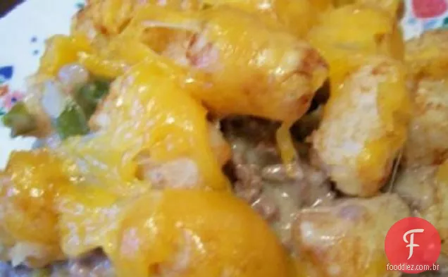 Tater Tot Caçarola - Baixo Teor De Gordura