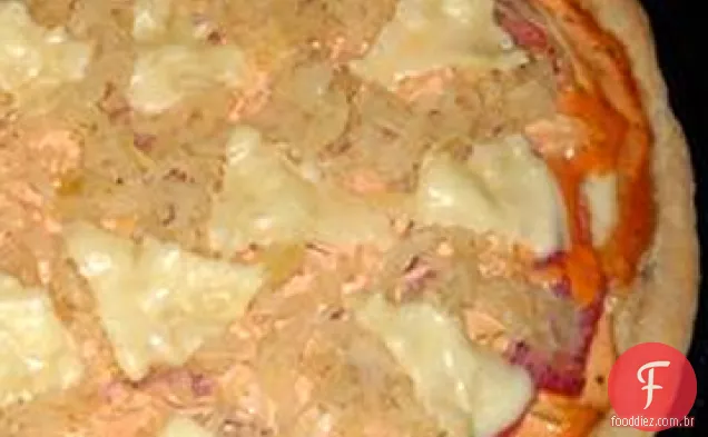 Reuben Pizza