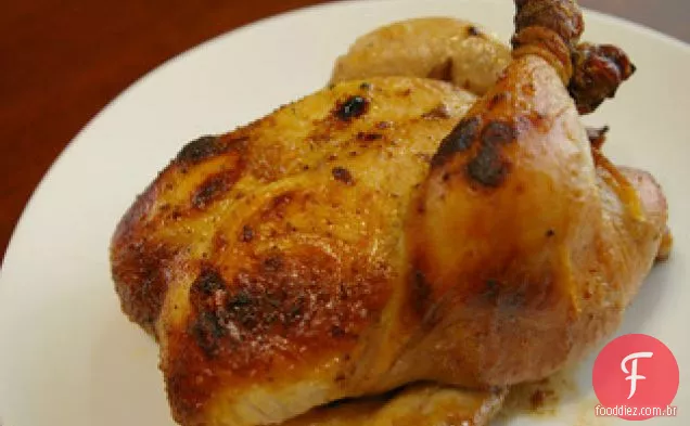 Galinhas Da Cornualha Com Marinada Simples