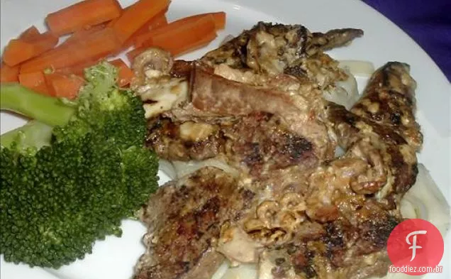 Costeletas De Porco Parmesão