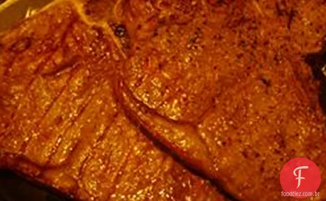 Caldo marinado churrasco bife