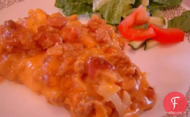 Carne e feijão Rancho assar