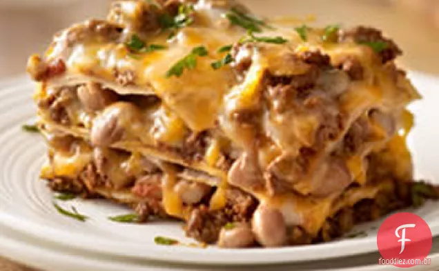 Nossa Lasanha De Estilo Mexicano Favorita